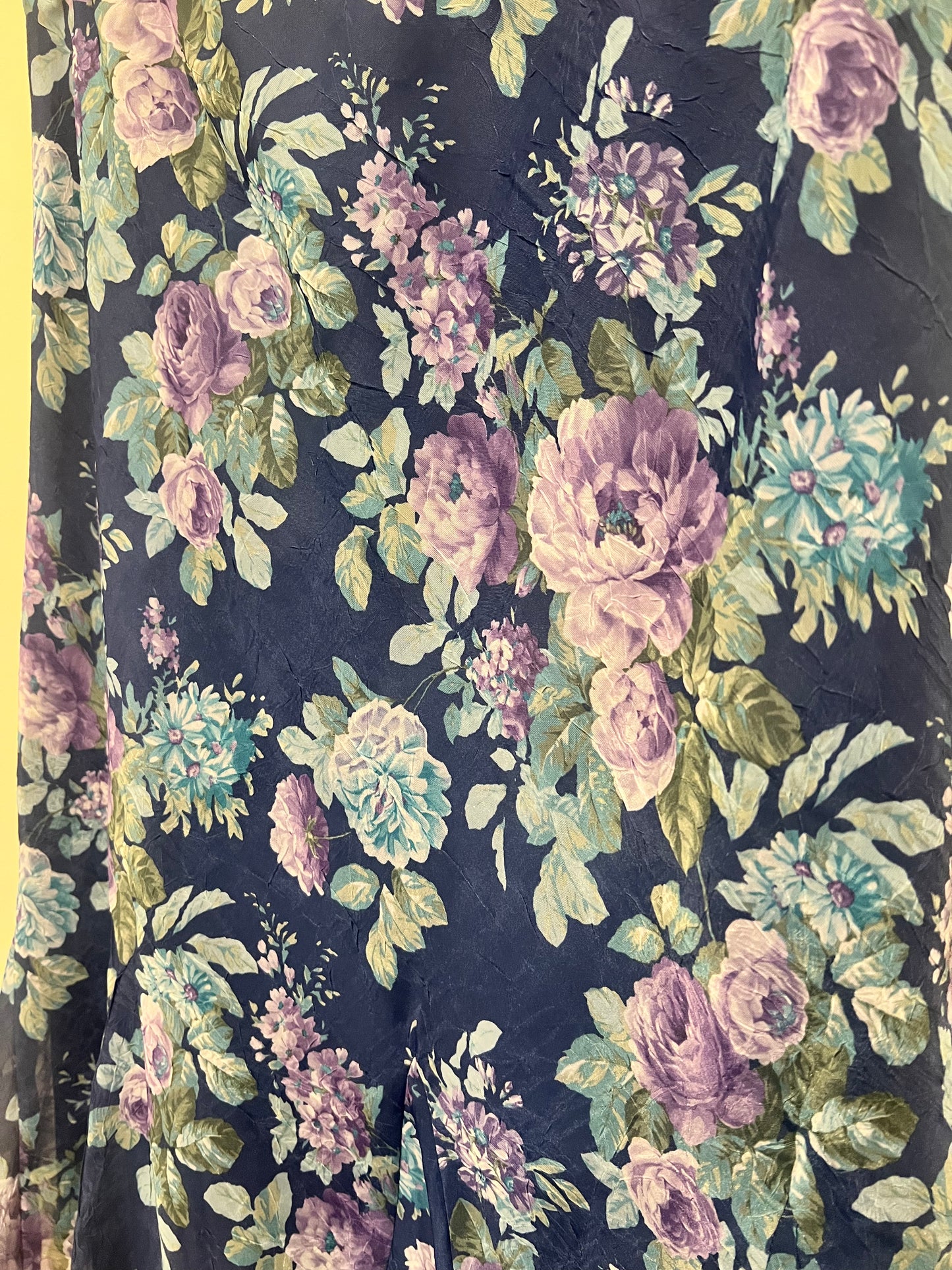80s/90s Karin Stevens Floral Skirt