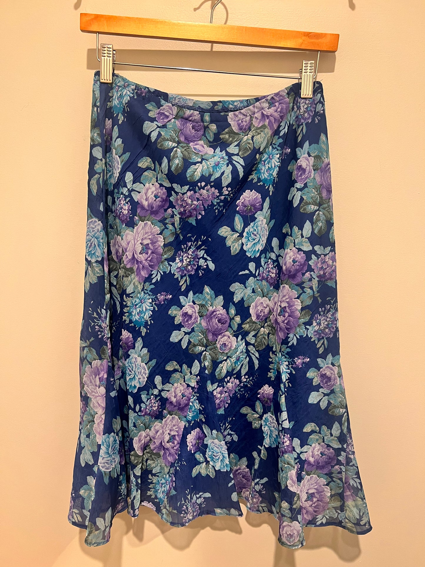 80s/90s Karin Stevens Floral Skirt