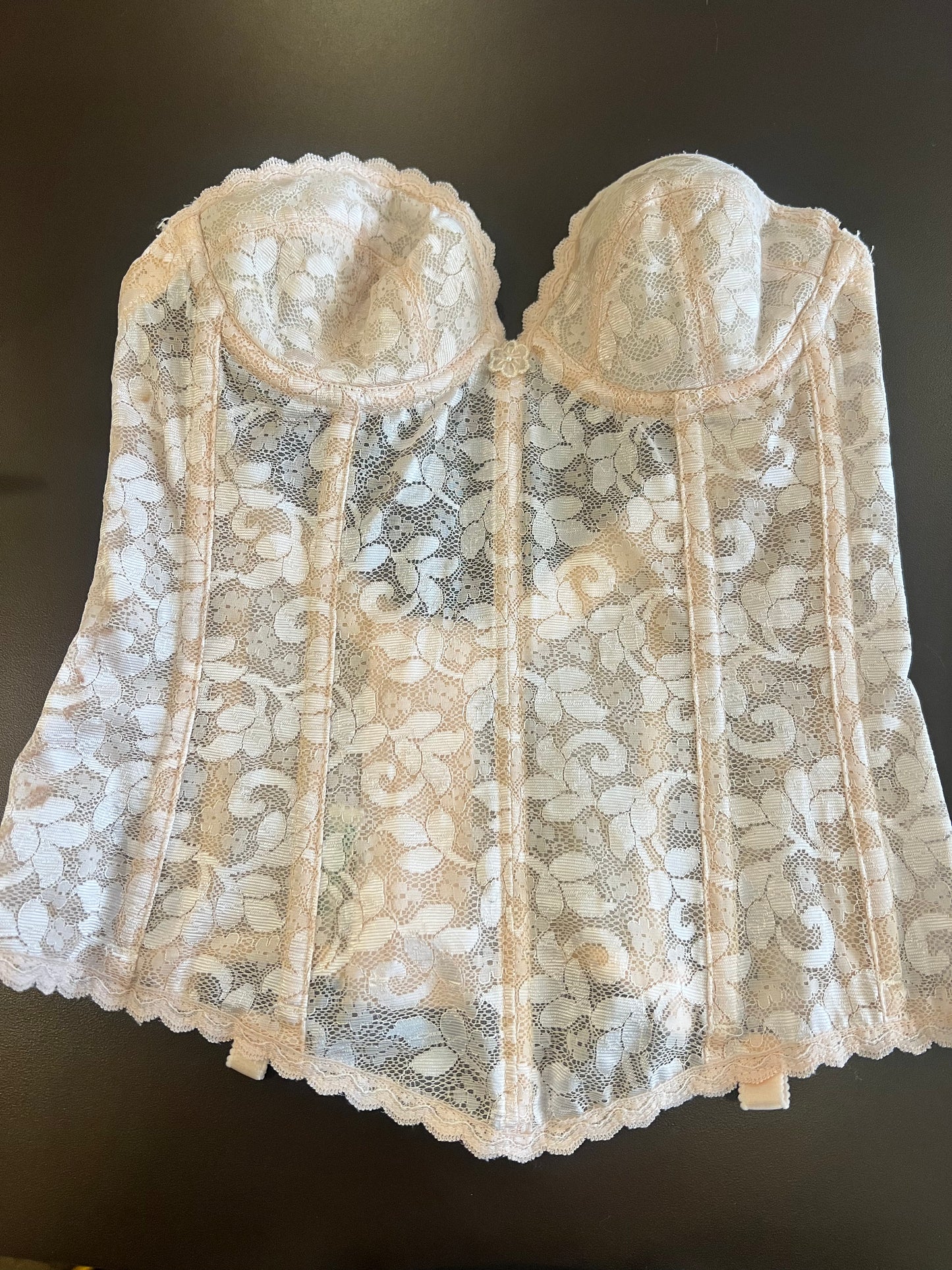 1980s Carnival Lace Corset