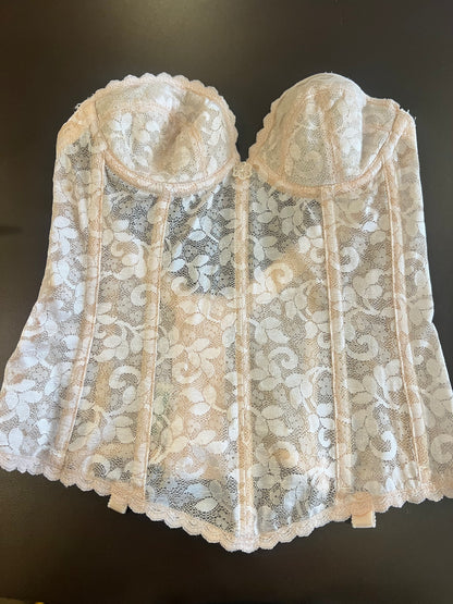 1980s Carnival Lace Corset
