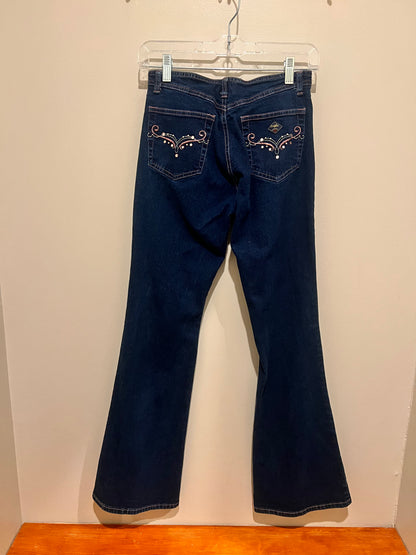 2000s Angels Jeans w/ Pink Stitching