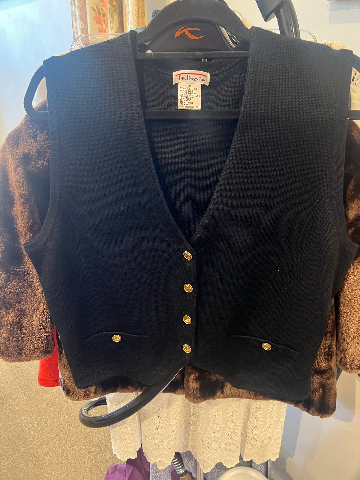 1990s Talbots Sweater Vest