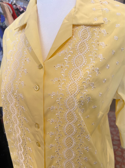 1970s Lady Lynn Embroidered Top