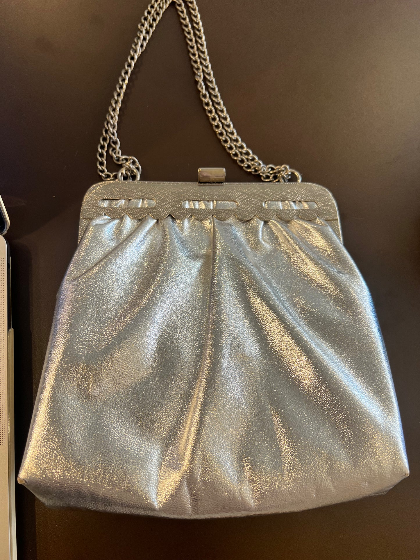 Vintage Silver Evening Bag