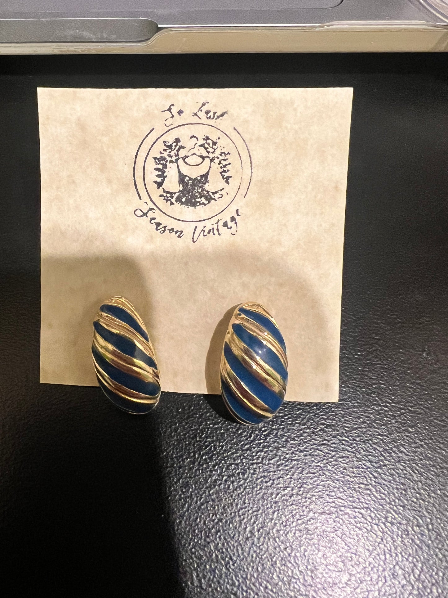 Vintage Swirl Earrings