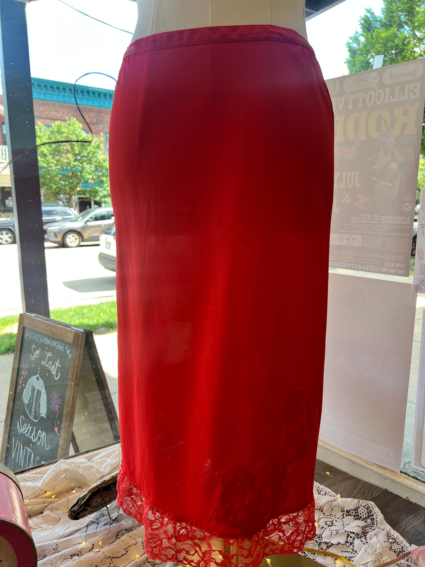 60s Artemis Slip Skirt