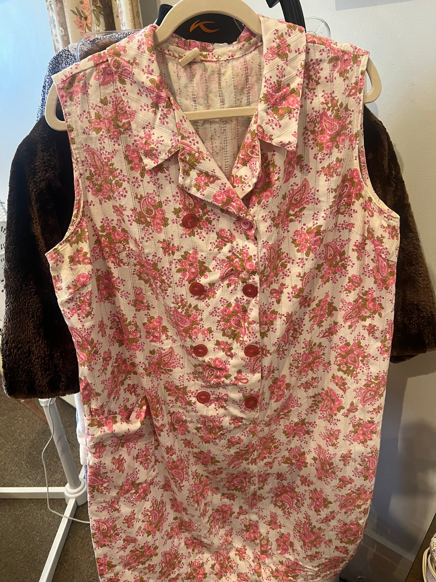 1960s/70s Floral Union Made Dress
