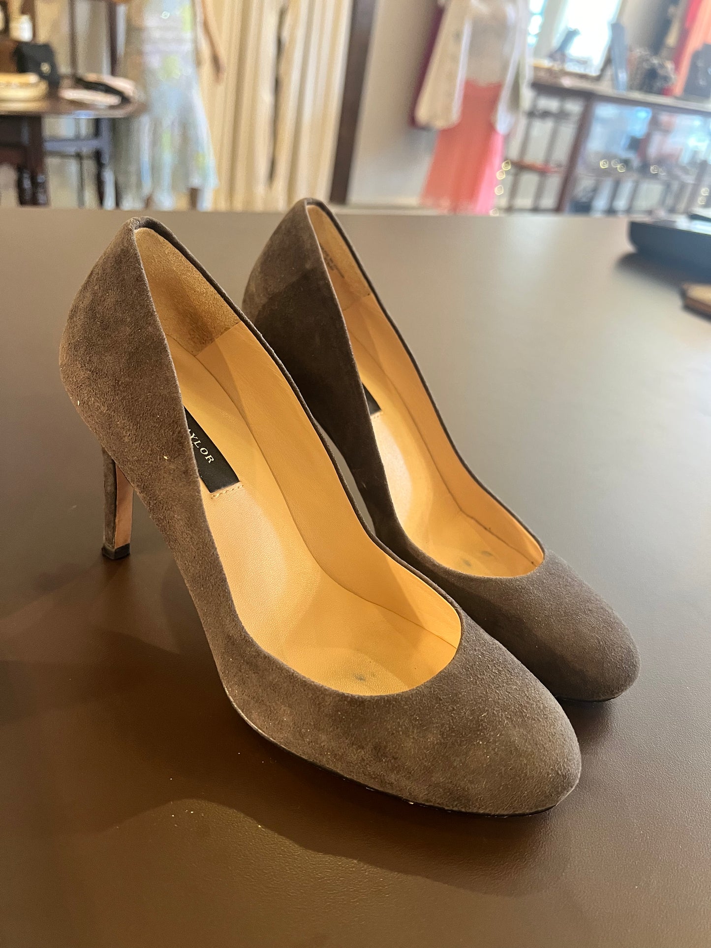 Vintage Ann Taylor Suede Heels