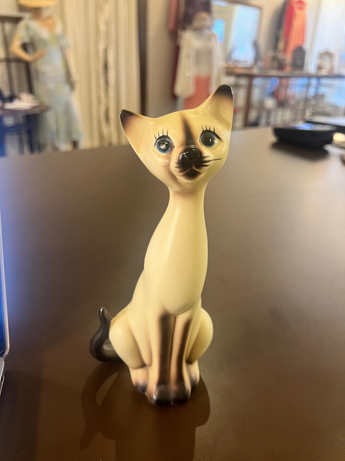 50s/60s MCM Siamese Cat Figurine