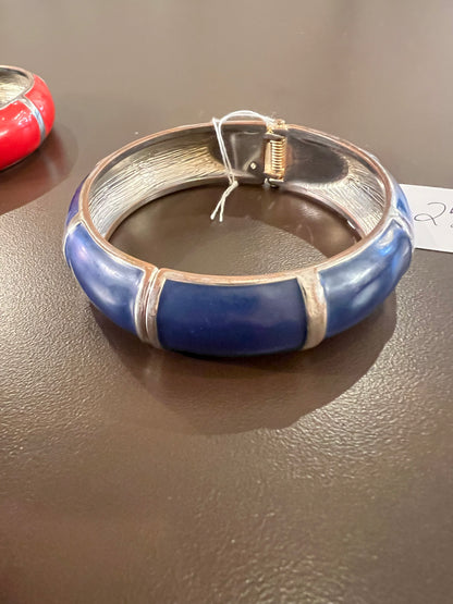 Vintage Enamel Chunky Bracelets