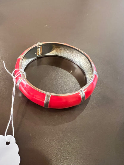 Vintage Enamel Chunky Bracelets