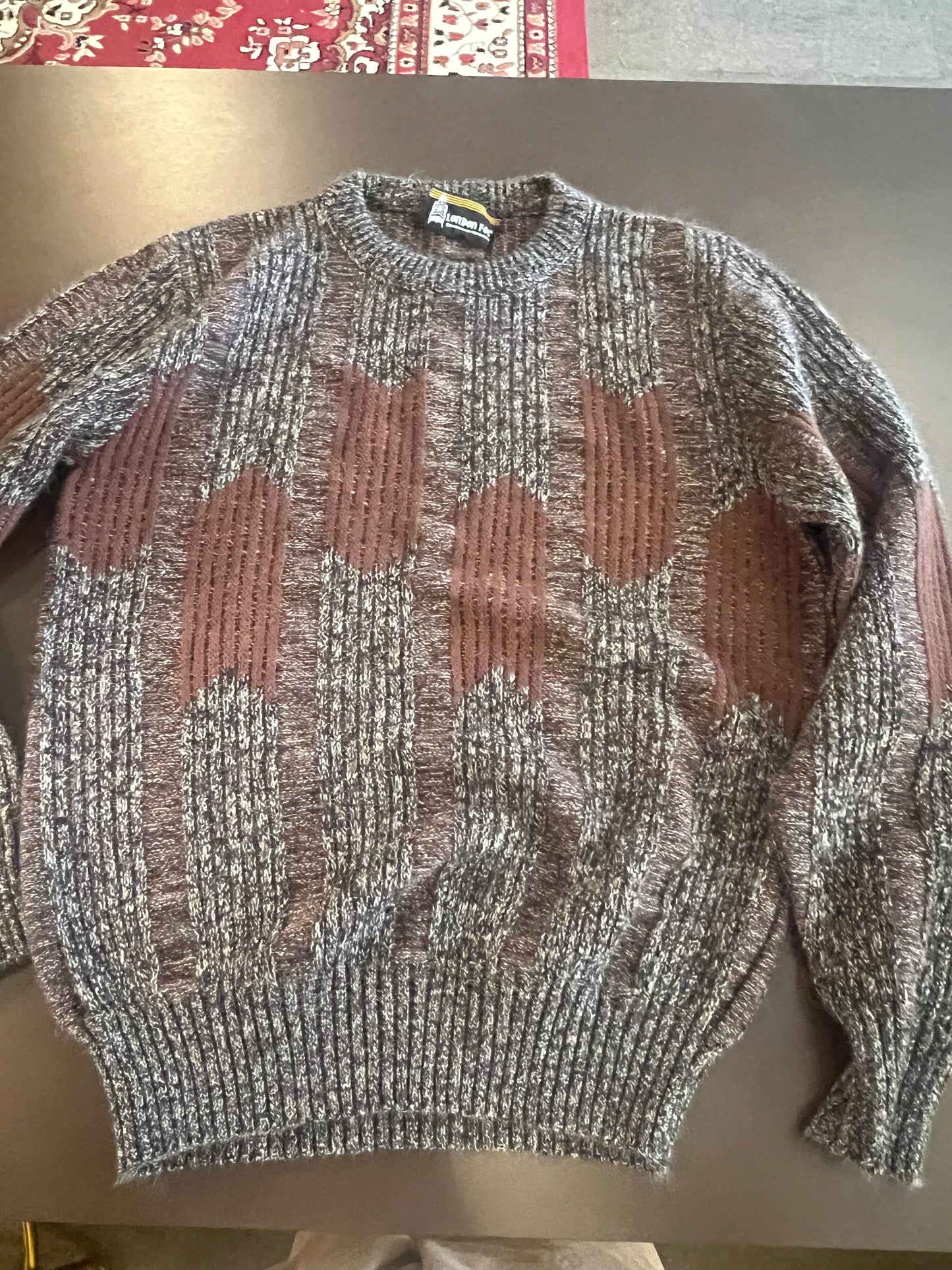 1980s/90s London Fog Men's Sweater
