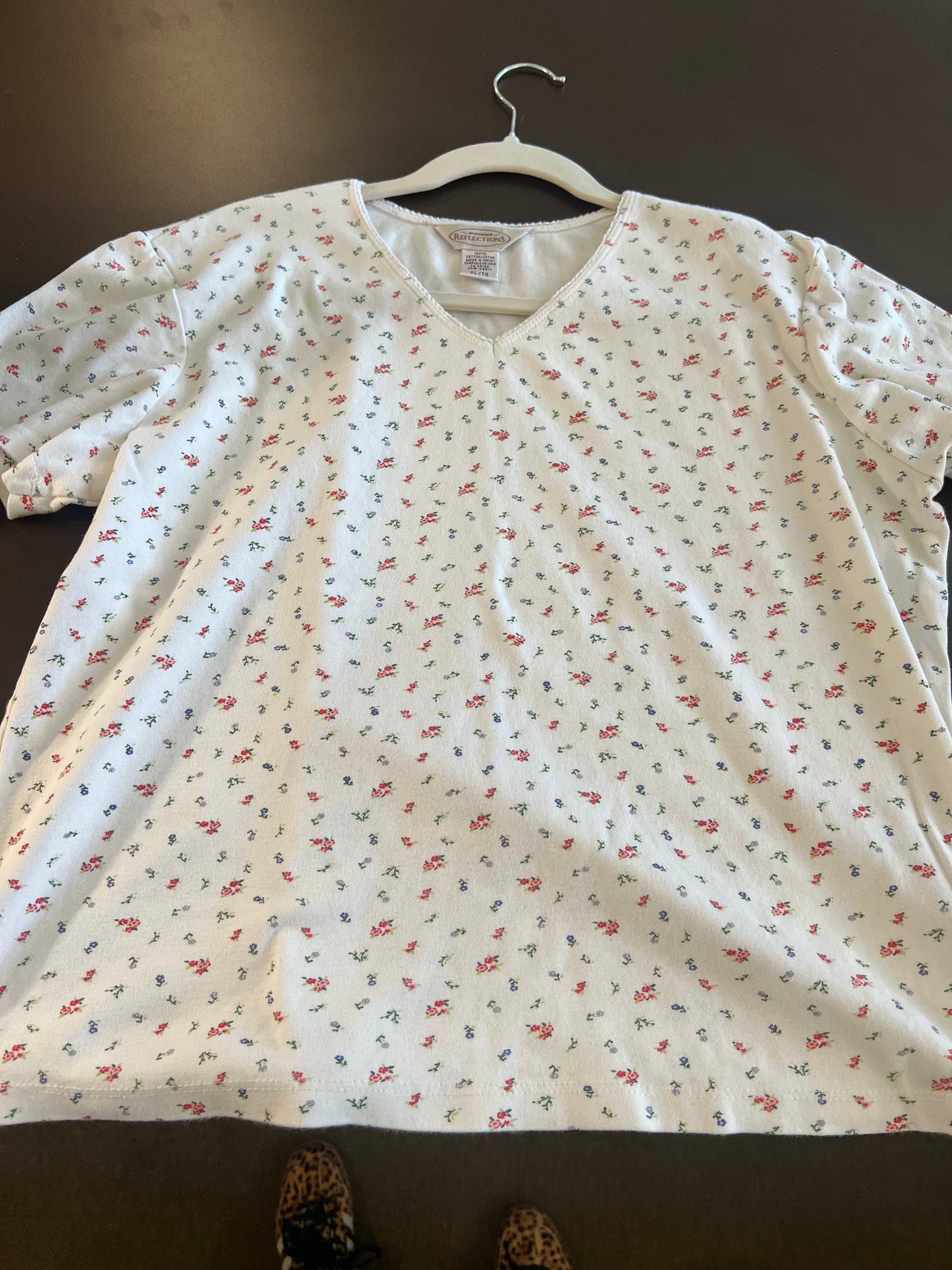 1990s Northern Reflections Floral Top