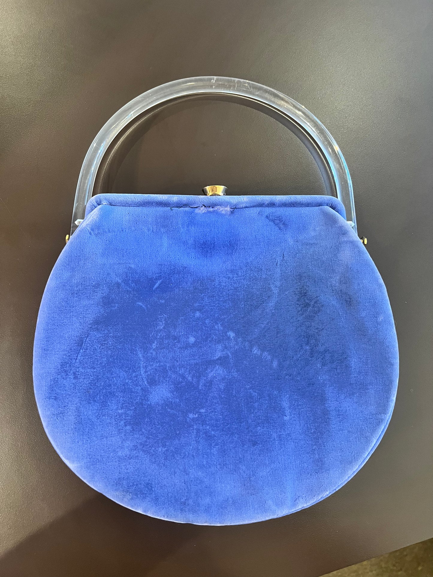 1950s Edwards Bags LTD Velvet Purse