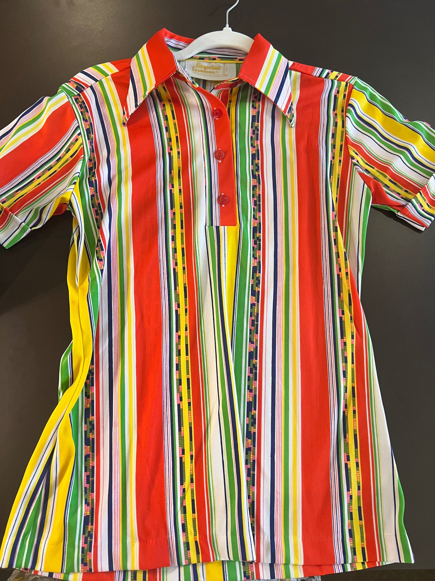 1970s Fingerhut Fashions Striped Top