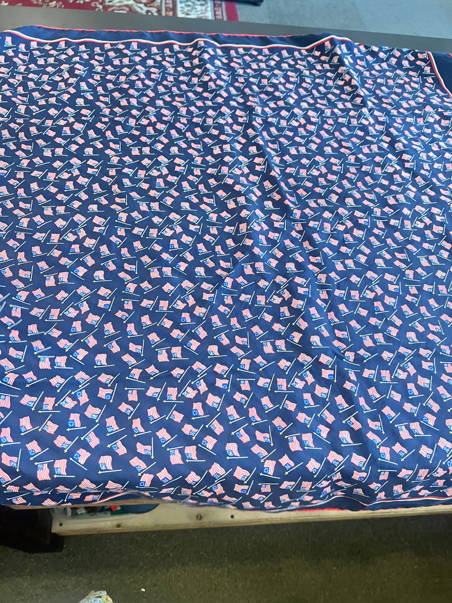 Vintage Flag Silk Scarf