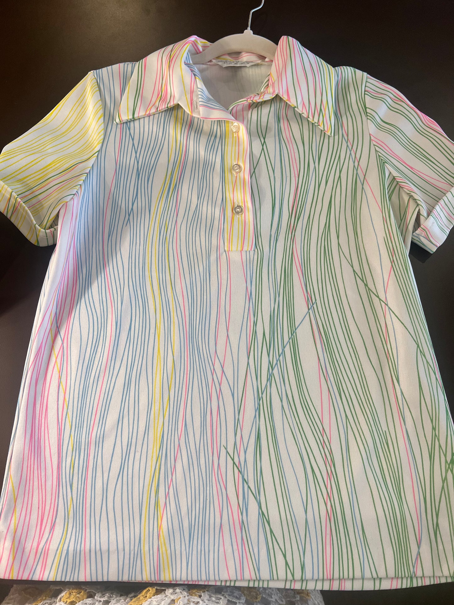1970s NPC Fashions Short Sleeve Top