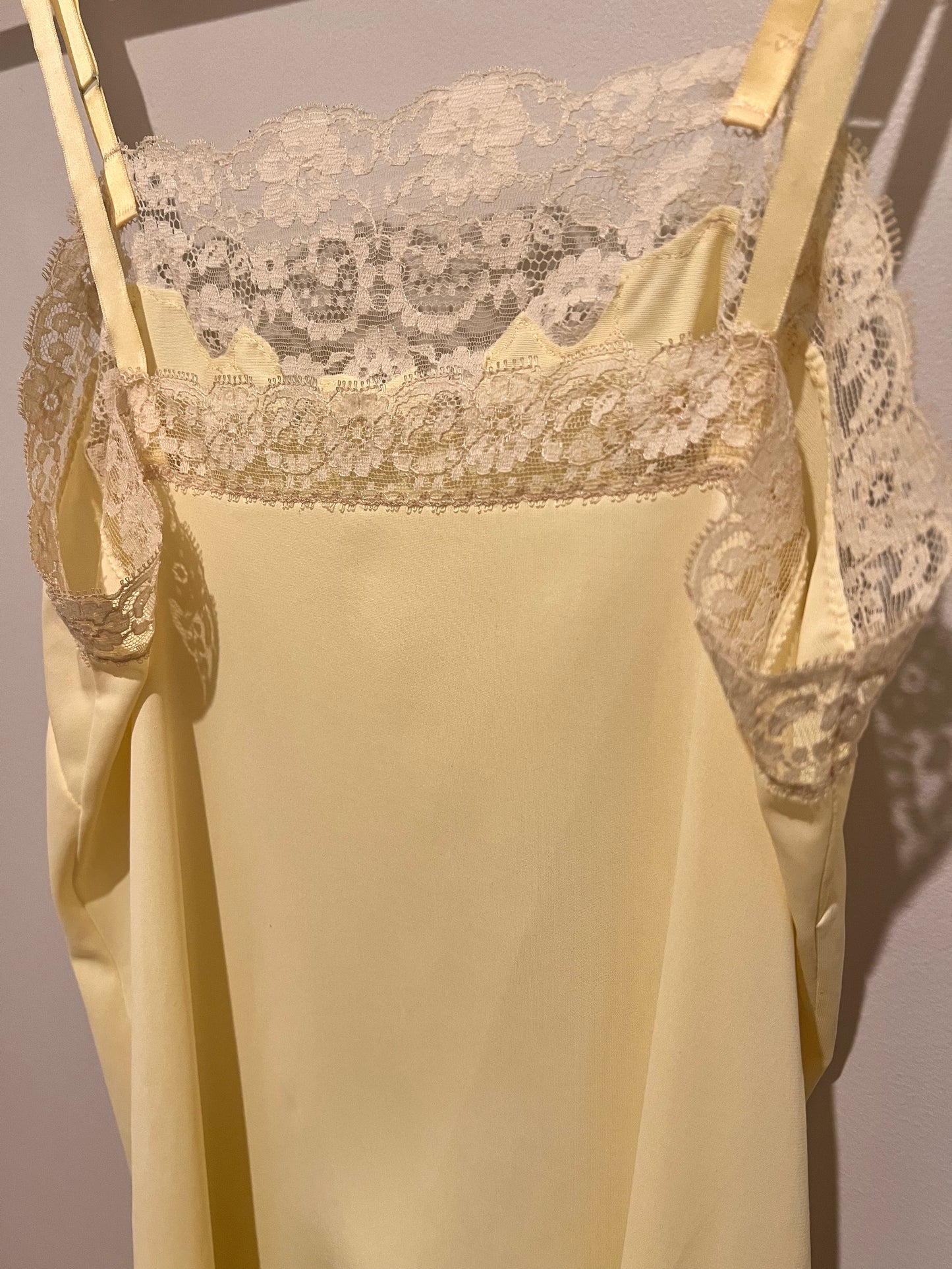 1950s/60s Van Raalte Lace Detail Slip