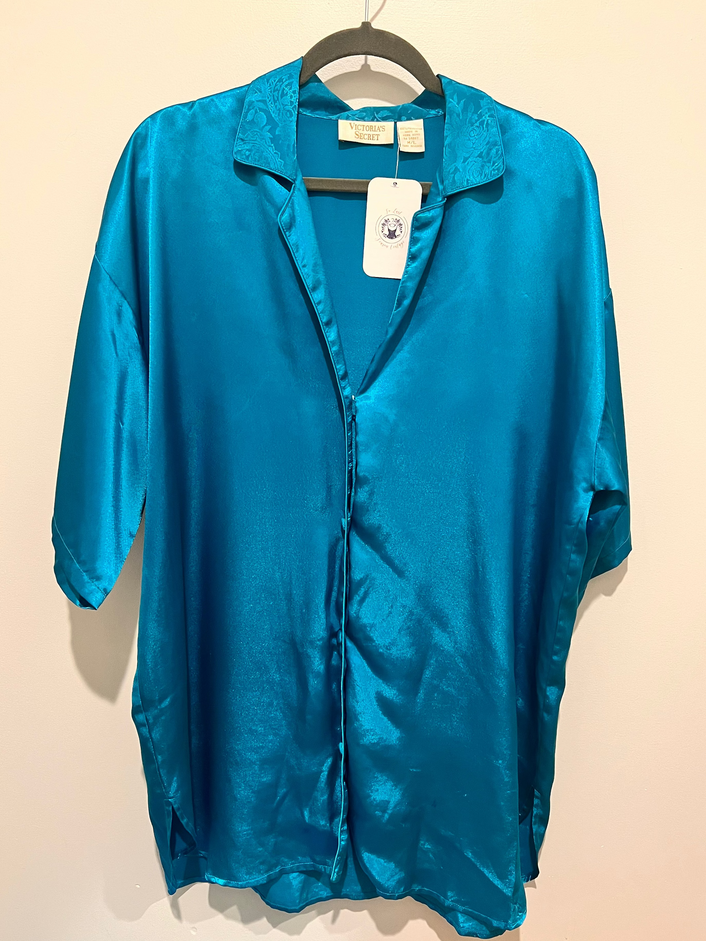 1980s/90s Victoria's Secret Gold Label Sleep Shirt