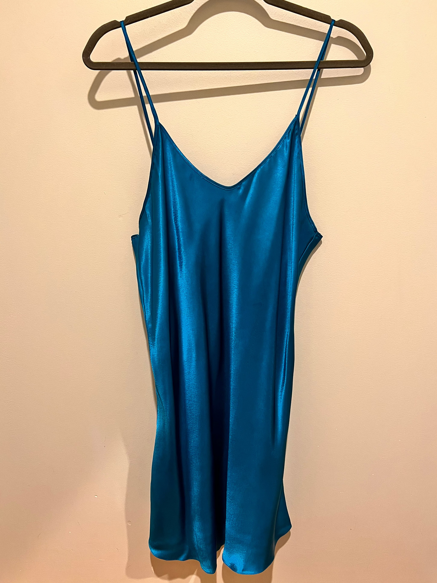 1980s/90s Victoria's Secret Slip & Robe Set