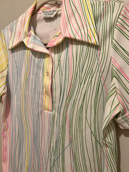 1970s NPC Fashions Short Sleeve Top