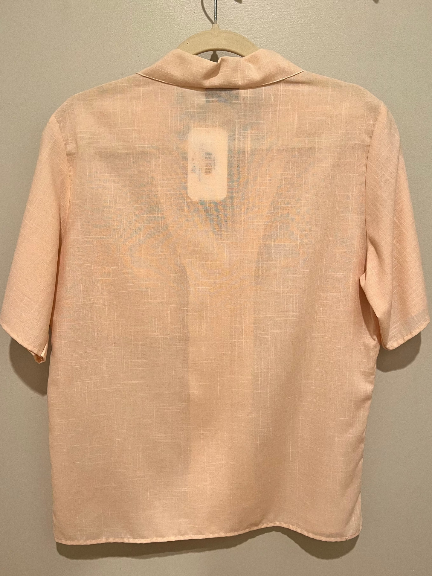 1980s/90s Carriage Court Fit Eyelet Trim Top