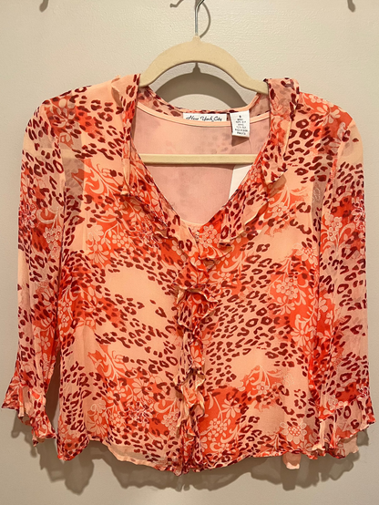 1990s New York City Design Co. Silk Blouse