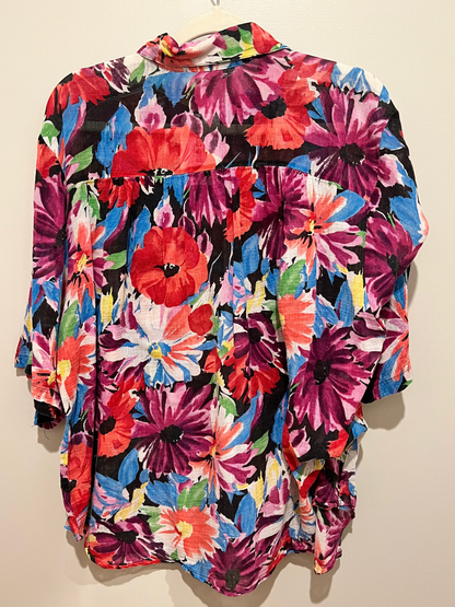 1970s/80s Copy Cat Floral Top