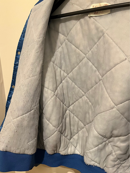 1990s Locker Line Buffalo Bills Satin Bomber Jacket