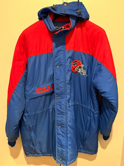 1990s Logo 7 Buffalo Bills Parka Jacket
