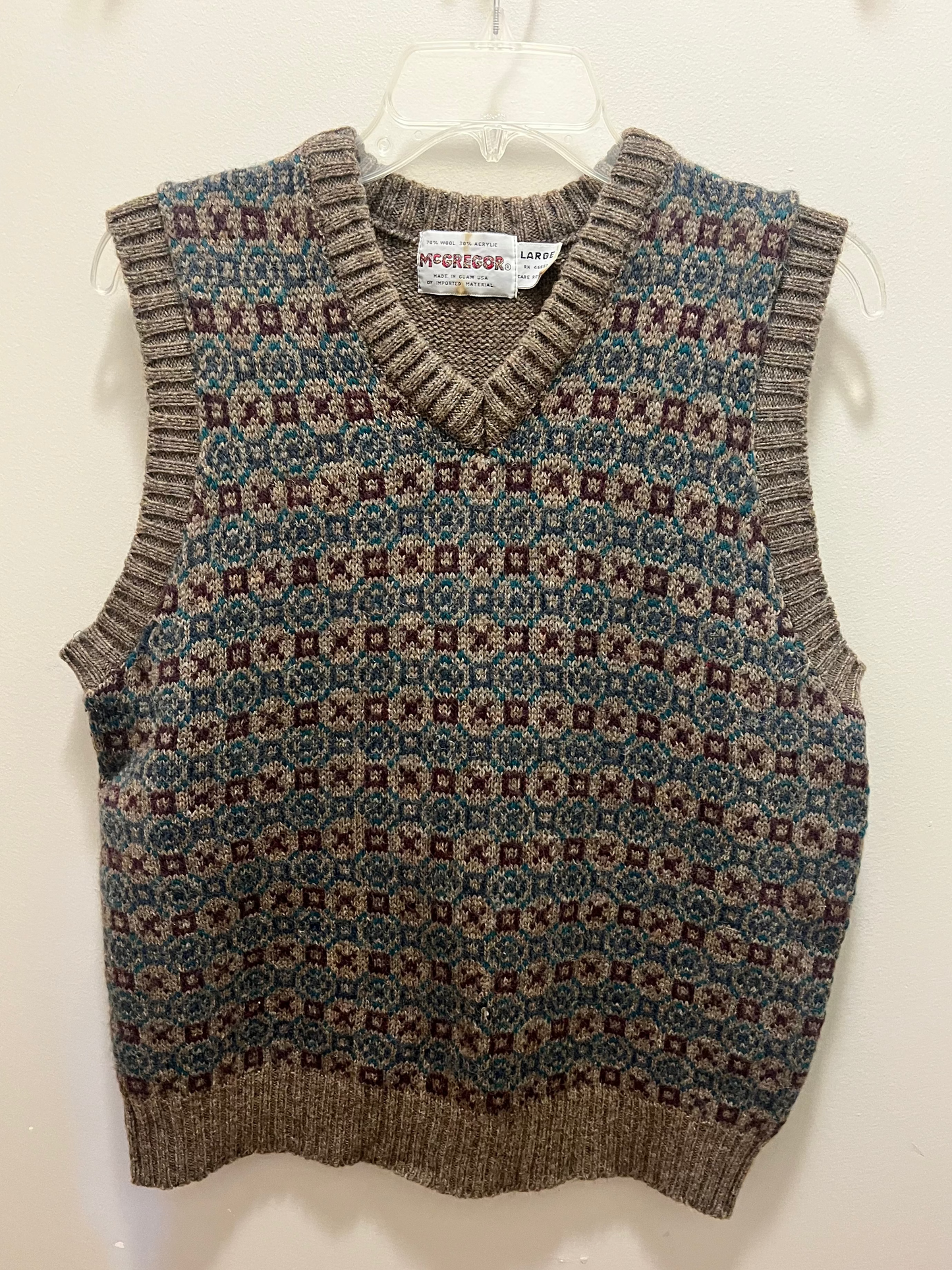 1970s McGregor Sweater Vest