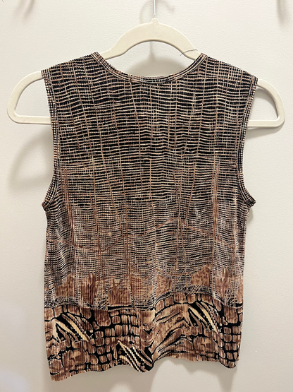 1990s/2000s Pleat Pleat By Rafael Tank Top