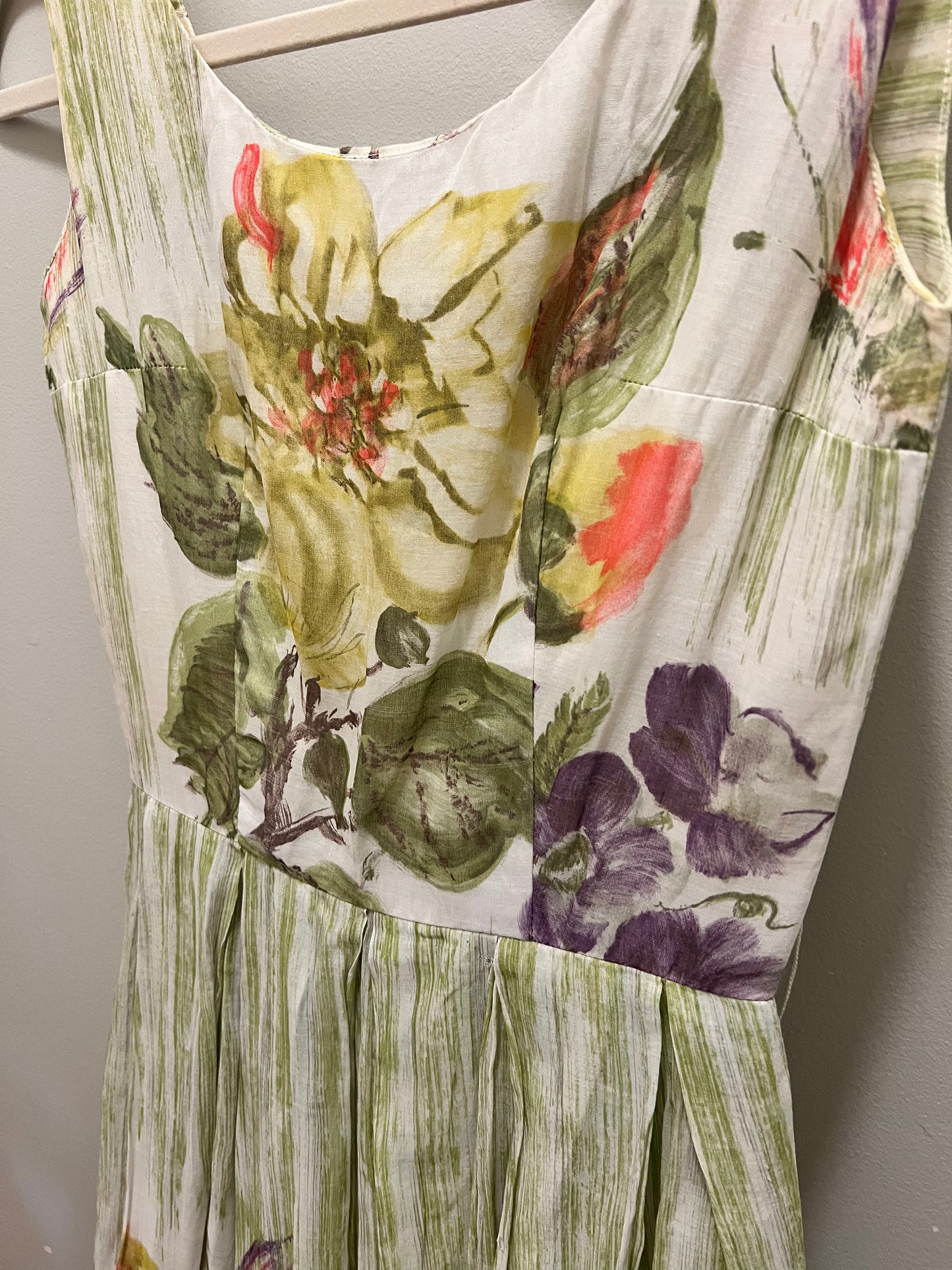 1960s Styled by Lynbrook Floral Dress