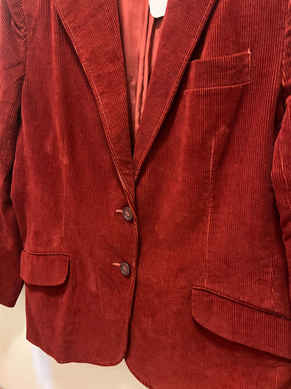 1980s Abvien Corduroy Blazer