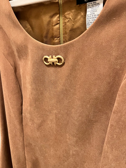 1980s Dawn Joy Suede Dress