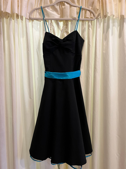 1990s B Darlin Dress w/ Satin Belt