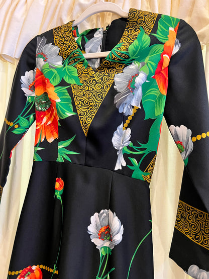 60s/70s Ja-Na of Hawaii Maxi Dress