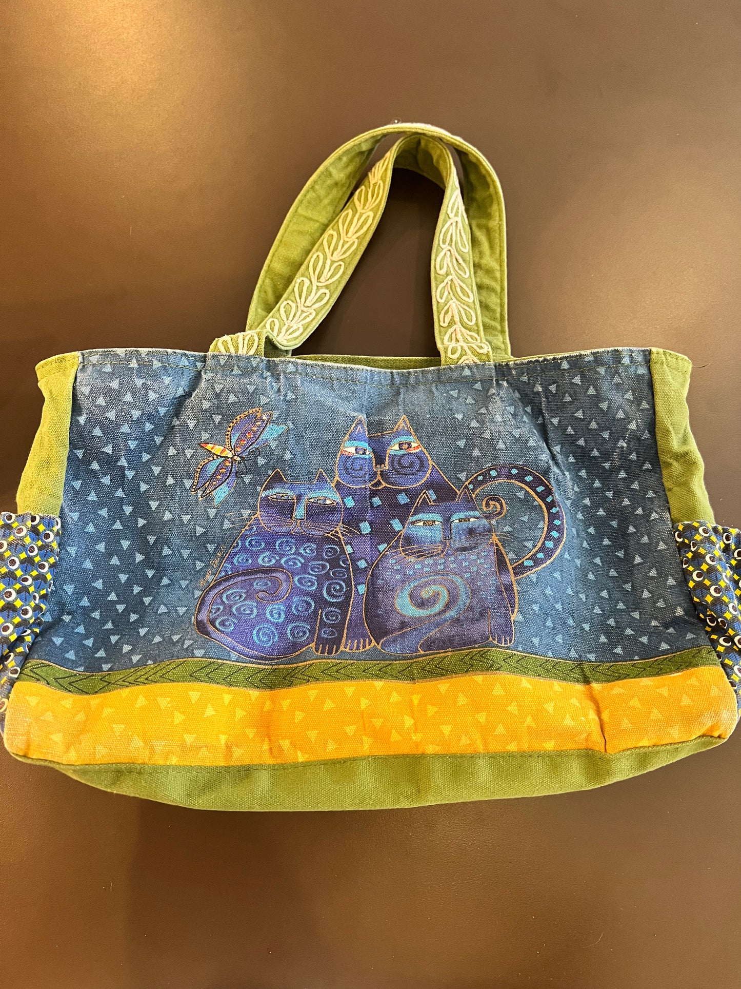 Vintage Laurel Burch Cat Bag