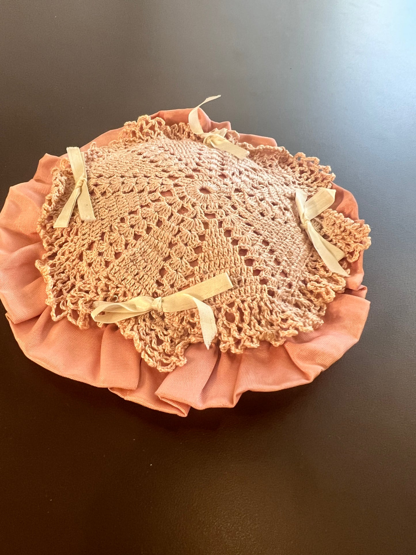 Vintage Mini Doily Pillow