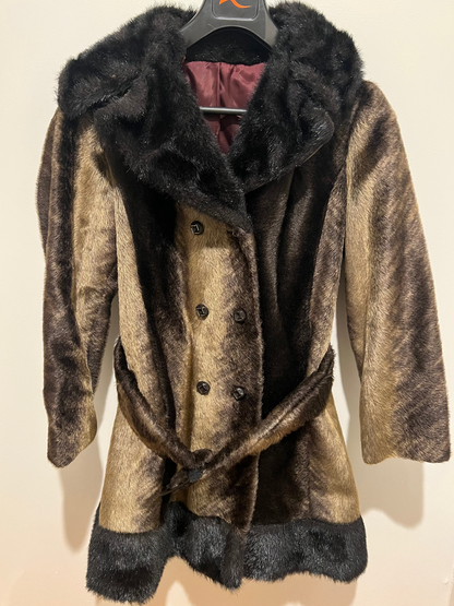 1970s/80s Union Made Faux Fur Coat