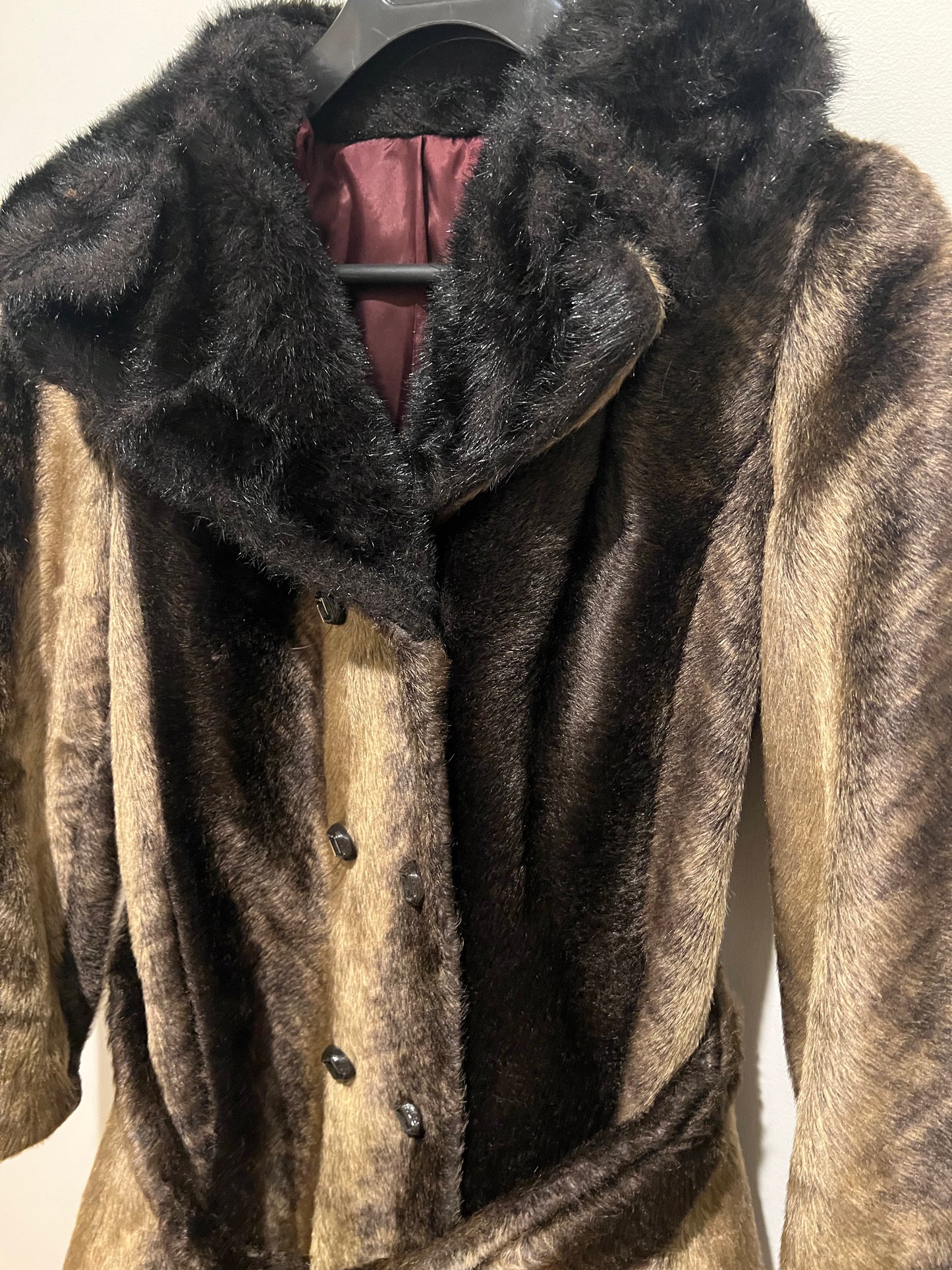 1970s/80s Union Made Faux Fur Coat