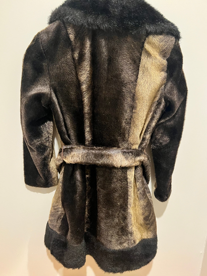 1970s/80s Union Made Faux Fur Coat
