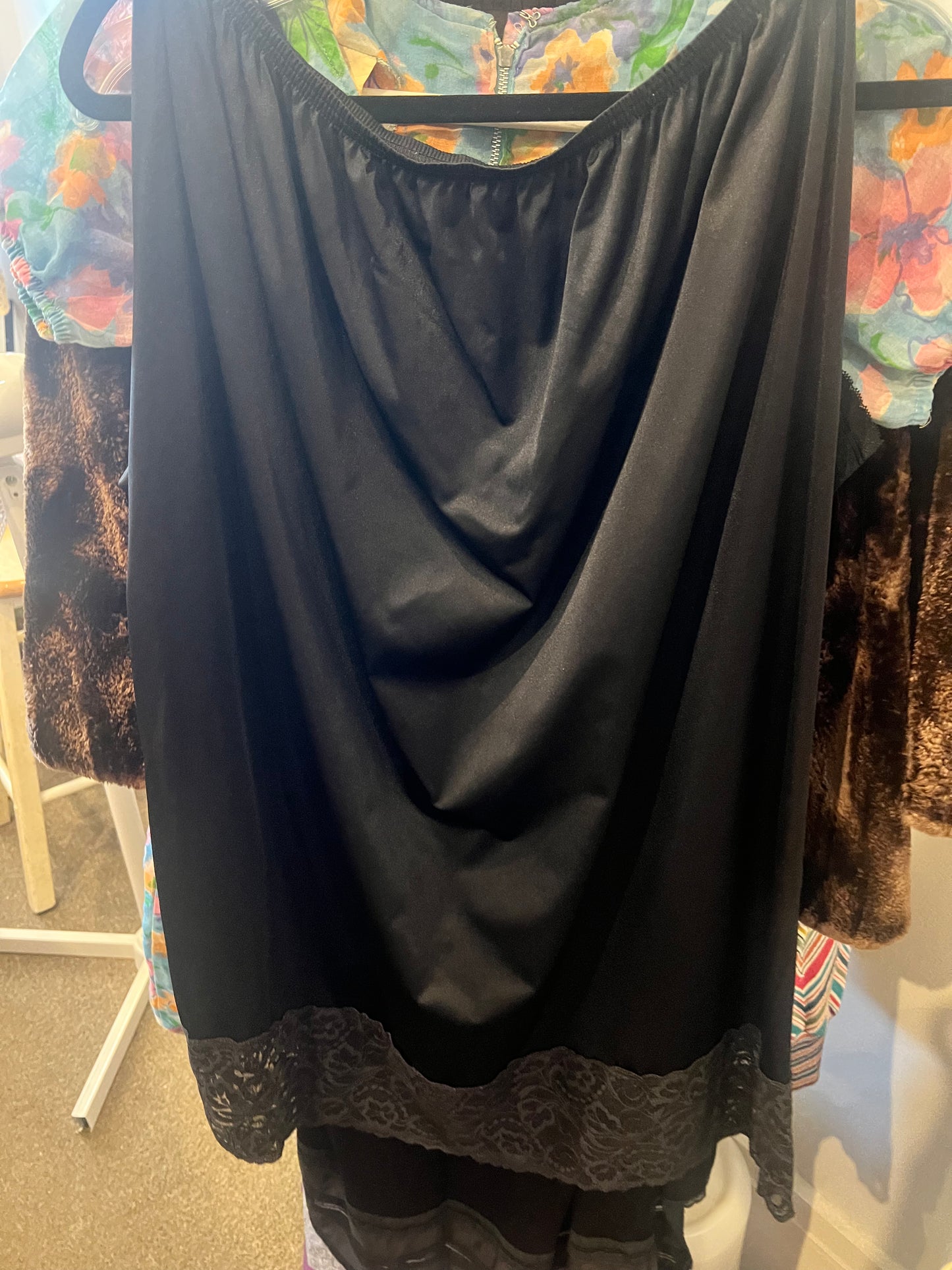 1980s/90s Vanity Fair Slip Skirt