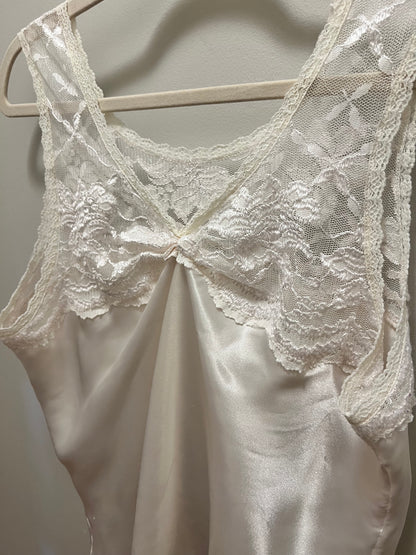 1980s Lace & Satin Camisole