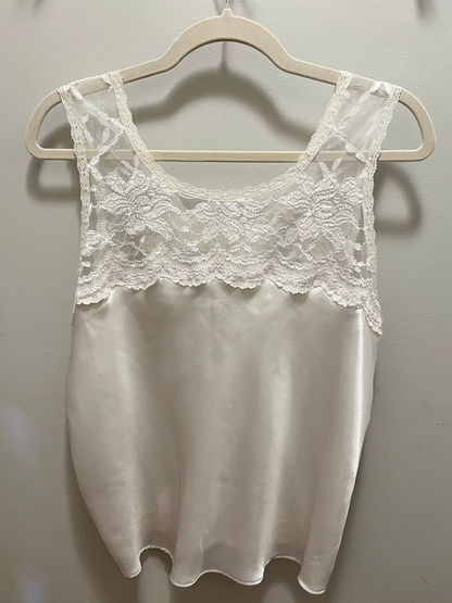 1980s Lace & Satin Camisole
