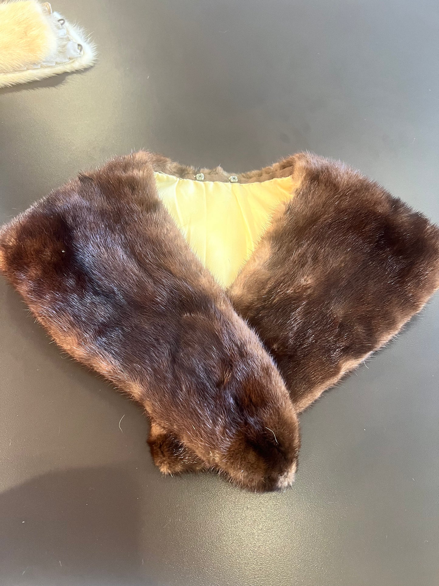 Vintage Mink Fur Collar
