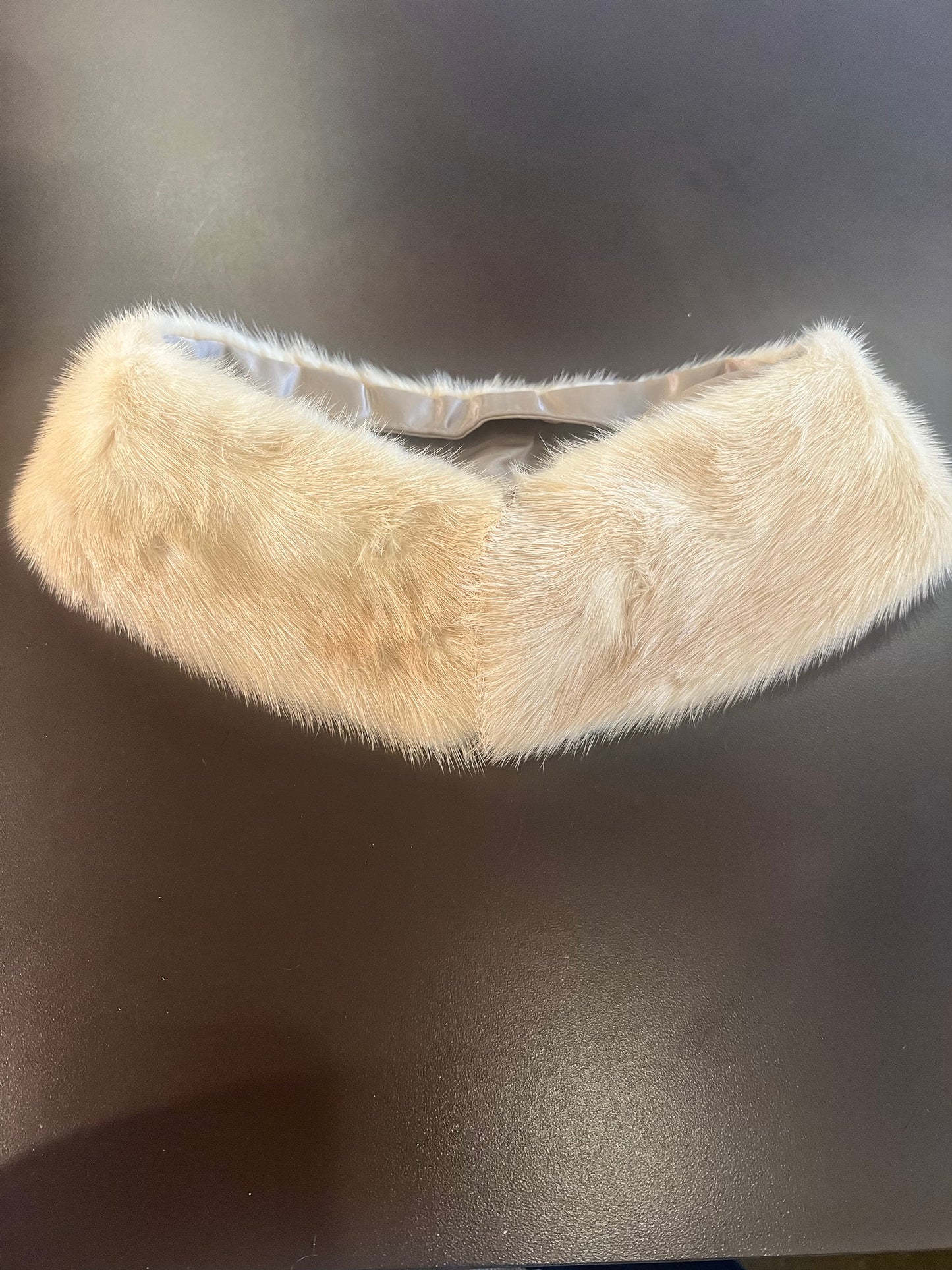 Vintage Blonde Mink Collar