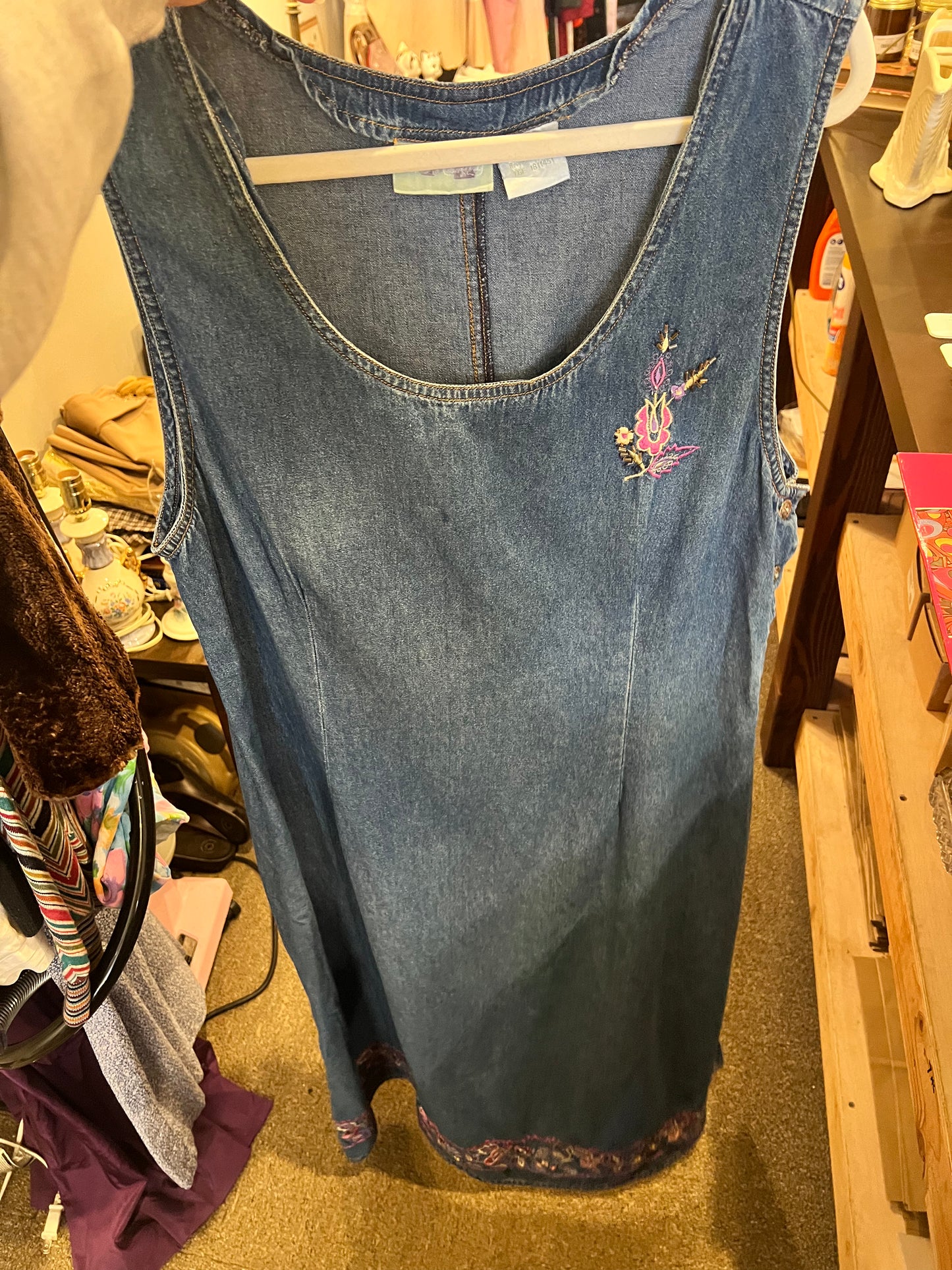 1990s/2000s 220 Hickory Denim Dress