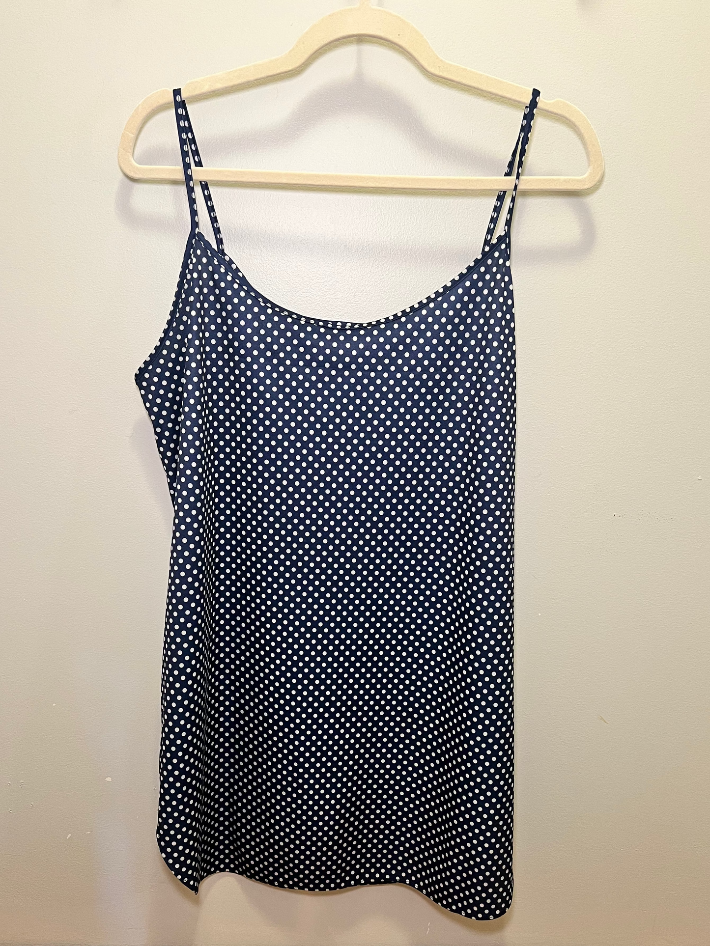 1980s/90s Petra Fashions Polka Dot Slip Dress