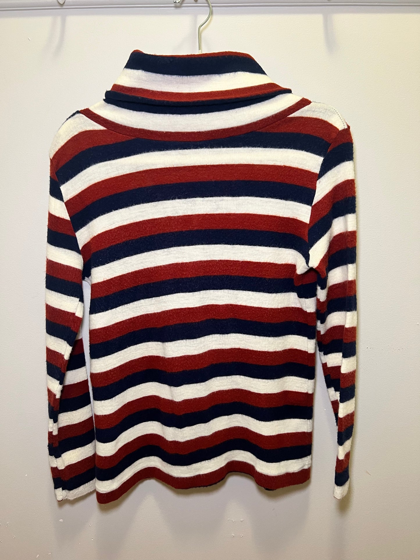 1970s Stripe Turtleneck Sweater
